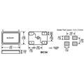 BC34EFI118-24.000000,24MHz,5032mm,Bomar輕薄型晶振 BC34EFI118-24.000000,24MHz,5032mm,Bomar輕薄型晶振
